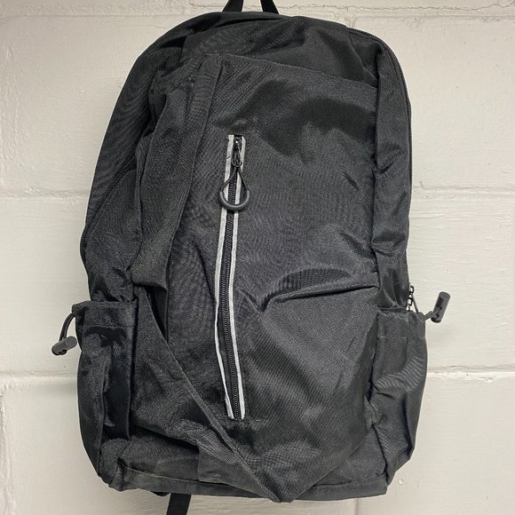 Black Backpack With Laptop Compartment - Picture 1 of 7